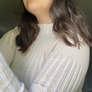 Cropped Knit Sweater